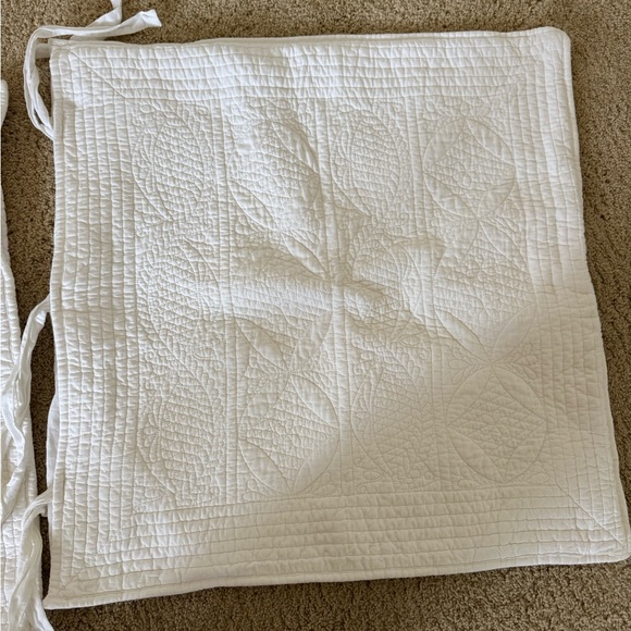 Pottery Barn Euro Sham Pillow Cover - Floral Linen Blend - Picture 5 of 5